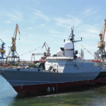 Керченский судостроительный завод «Залив» спустил на воду малый ракетный корабль проекта 22800 «Циклон»!